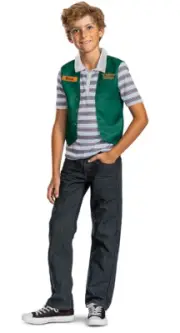 Stranger Things Steve Child Costume Medium 8 yrs