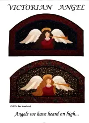 Victorian Angel Wall Hanging Pattern by Country Appliques CA-80