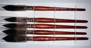 New PRINCETON NEPTUNE Paint Brush 3/4" Series 4750 Oval Wash DARK WOOD Synthetic