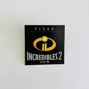 Disney Pixar Animation Studio Store The Incredibles 2 Logo LE 1000 Pin