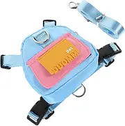 1 Set Pet Backpack Harness Dog Saddle Bag for Training Camping Convenient Storage for Snacks and Comfortable Smooth Texture Pet Supplies for