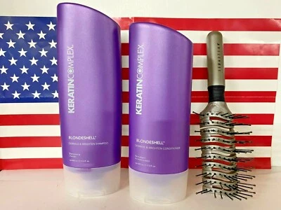 Keratin Complex BLONDESHELL DEBRASS & BRIGHTEN Shampoo & Conditioner DUO & TRIO