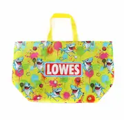Lowes Reusable Tote Bag with Sharks Print