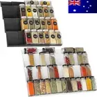 Spice Drawer Organizer 4 Tier Spice Rack Drawer Insert Tray for Spice Jars Herbs