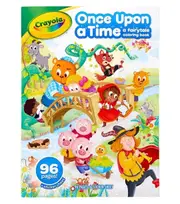 Once Upon a Time Fairytales Coloring Book, 96 Pages
