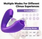 Clitoris licking Vibrator Clitoral Oral Clit Stimulator Sucker Women Sex Toys