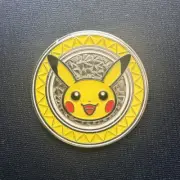 Pokemon Pikachu Metal Coin XY Premium Trainer Collection Box 2017