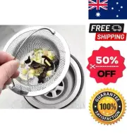 Stainless Steel Kitchen Sink Strainer, Dishwasher Safe, Anti-Clogging