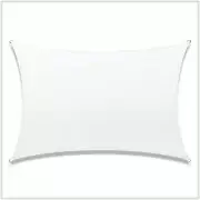 COLOURTREE Sun Shade Sail 192"x188" White Rectangle Screen Canopy Extendable