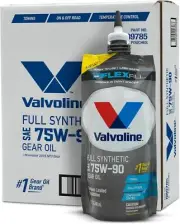 Premium Flexfill 75W-90 Full Synthetic Gear Oil - 4 Pack for Ultimate Protection