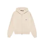 [Jacquemus] Jacquemus Le Hoodie Gros Grain Zippé Hoodie XXL NEUTRALS