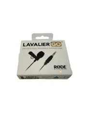 Rode Lavalier Go Compact Professional Wearable Microphone Black 3.5mm TRS Jack