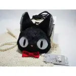 【泰幸福】日本🎌 購入 魔女宅急便 黑貓🐱奇奇  珠扣式  可斜背零錢包  超可愛💞