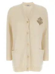 [Max Mara] Max Mara-Ravello Maglioni Bianco-Donna M