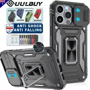For iPhone 16 15 14 13 12 11 Pro/Max XS XR 8/7 Case Rugged Shockproof Ring Cover