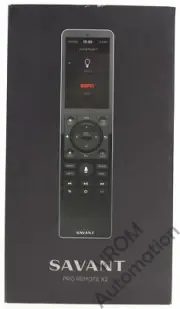 Surplus Sealed Savant REM-4000SG-00 SAVANT PRO REMOTE X2 SPACE GRAY