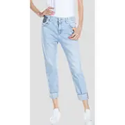 Replay Womens Boy Fit Jeans Marty Comfort Pants Blue