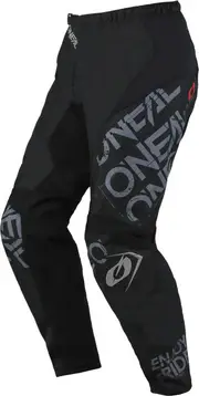 ONeal Element Static S25, textile pants , color: Black/Grey , size: 30