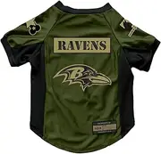 Littlearth NFL Valor Pet Stretch Jersey Baltimore Ravens