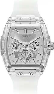 [GUESS] Men's Trend Casual Tonneau Diamond 43mm Watch