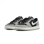 AIR JORDAN 1 RETRO LOW OG BLACK CEMENT 黑灰 爆裂紋 CZ0790-001 US9 黑灰