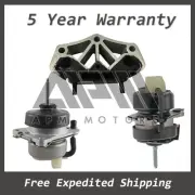 K4624 For 2015-2017 Ford Mustang 2.3L Engine & Transmission Mount Kit 3pc (for: Ford)