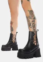[Lamoda] Snake Vibes Ankle Boots