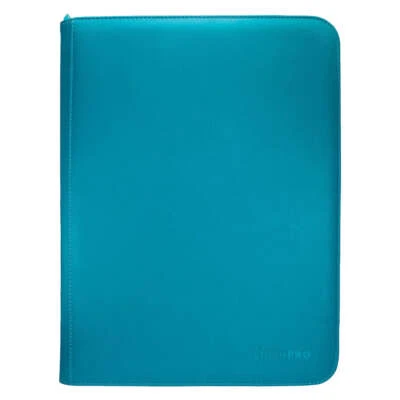 ULTRA PRO Binder - Vivid 9-Pocket Zippered Pro-Binder: Teal