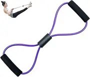 Exercise Cord | Fitness Exercise Tube Band | Chest Expander, Yoga Gym Fitness Pulling Rope 8 Word Elastic for Exercise Muscle Training Tubing Seta-au