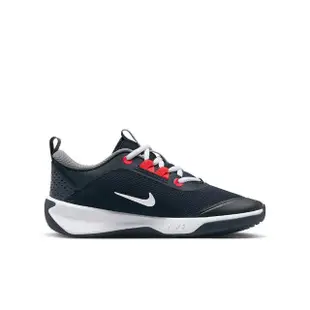 【NIKE 耐吉】休閒鞋 女鞋 大童 運動鞋 OMNI MULTI-COURT GS 黑 DM9027-402