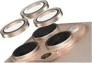SAFE by Panzer Cam Lens Protector Phone Camera -iPhone 16 Pro/ProMax - Glitter Gold