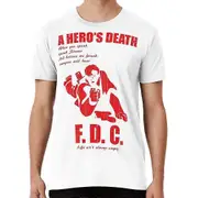 A hero's death fdc t-shirt fontaines dc post punk a heros death