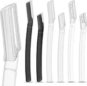 6PCS Eyebrow Razor, Intuition Eyebrow Shaper, Face Razors For Women Dermaplaning, Peach Fuzz Remover, Face Razor For Women, Face Dermaplaning Tool For Peach Fuzz, Facial And Eyebrow Hair Removal