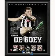 Jordan De Goey Collingwood Official Licensed Afl Print Framed