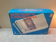 vintage macdonald instruments ac/dc cassette recorder new.