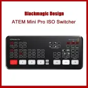 Blackmagic ATEM Mini Pro ISO HDMI Live Stream Switcher Multi-view & Recording