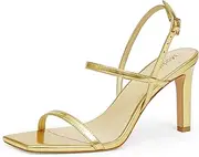 [Modatope] Platform High Block Heel Sandals Women Crisscross Peep Toe 120mm Chunky Heels Buckle Ankle Strap Wedding Party Dress Shoes (Order Half Size Up)