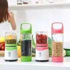 Mini Portable Electric Shakes Smoothie Blender with Power Bank Rechargeabl Gift