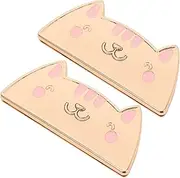 Beatifufu Magnet Clasp Lock Cat Head Handbag Clasp TSA-Approved Suitcase Lock Thick Zinc Alloy Smooth Surface Easy to Use