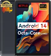 10.1" Android Tablet Octa-Core 10GB RAM 128GB ROM HD Touchscreen Wi-Fi 6 2024