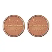 Rimmel Natural Bronzer, Sun Dance, Pack of 2