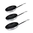 Aluminium Skillets Dishwasher Friendly Induction Omelette Pan for Home RV