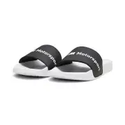 PUMA Men's BMW MMS Logo Leadcat Puma Black / Puma White 30741103 slides