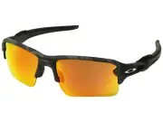 Oakley Flak 2.0 XL Sunglasses OO9188-8659 Black Camo/Prizm Ruby