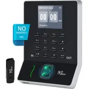 Time Clock, App Fingerprint Employee Attendance Machine for Employees Small B...