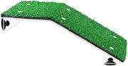 Grass Turtle Ramp- Cute Turtle Resting Basking platfrm | 22x7cm Tortoise Climbing Green Ladder | Turtle Dock Floating Décor, Reptile Ladder Basking Simulation Grass Turtle Ramp for Turtle Tank