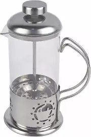 French Press Single Serving Coffee Maker, Small Affordable Coffee Brewer with Hi