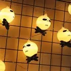 Halloween Decoration Led Lights Decor Ghost Face Lights String Party Supplies