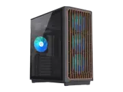 GAMEMAX F45 BW Black USB3.0 /Type C ATX Mid Tower Gaming Computer Case w/l