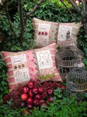 Quilting Sewing Cushion Pattern Apple Harvest Rivendale Collection